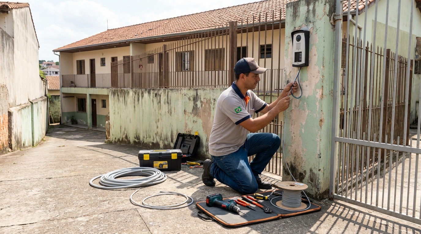 Instalação de Porteiro Eletrônico em Indaiatuba‑SP