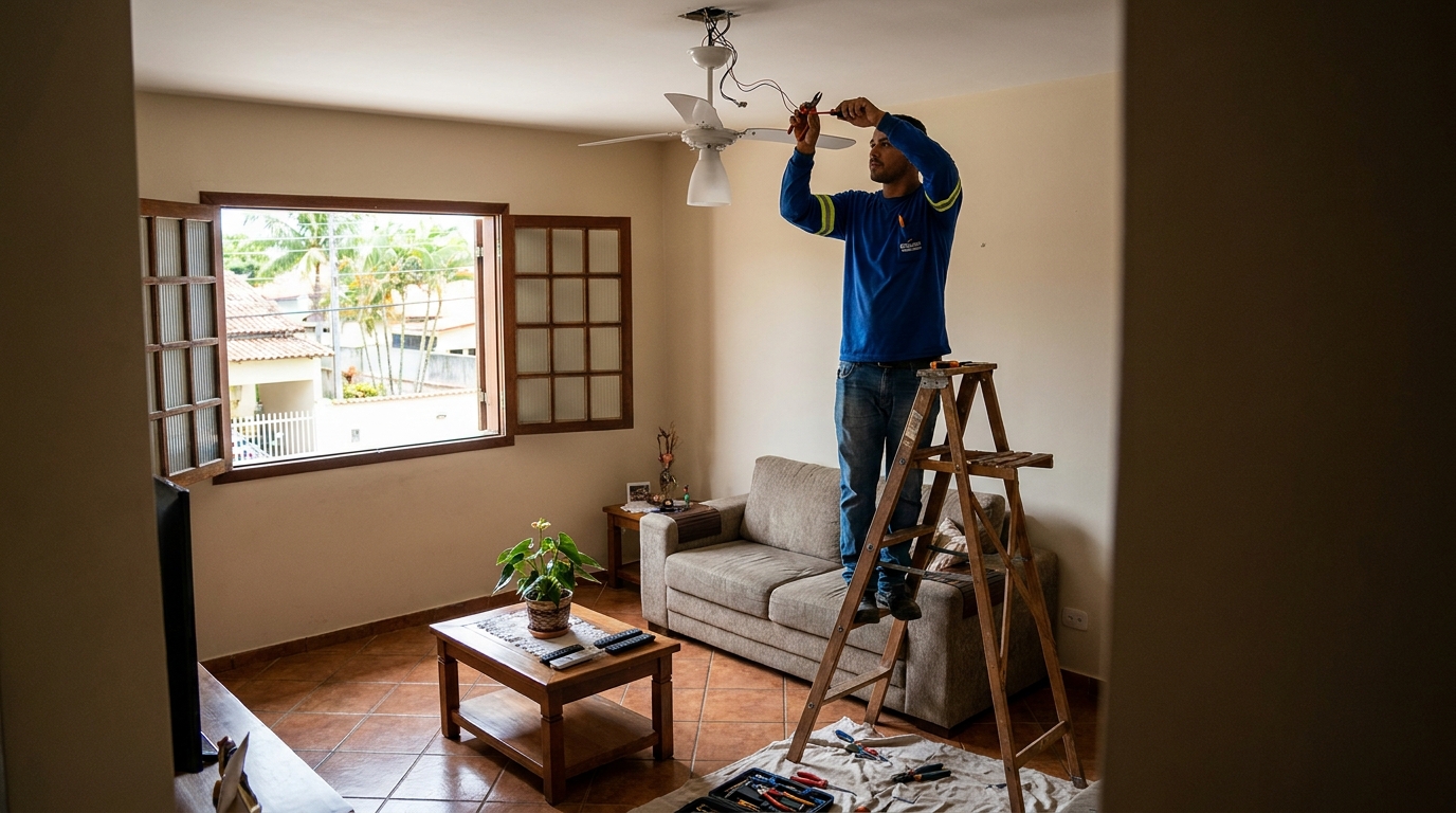 Reforço de Suporte no Teto em Indaiatuba‑SP